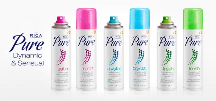 Rica Pure Spray para el cuerpo 150 ml