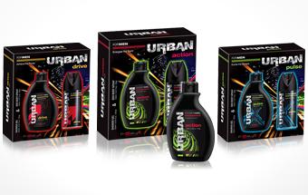 Urban shower gift set Shower gel 250ml & Body spray 150ml