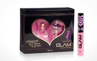 Glam Set de regalo Eau de Toilette 30 ml & Brillo de labios
